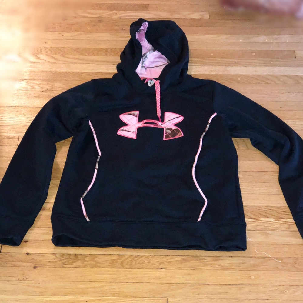 Under Armour Storm Sweatshirt Black/Pink Camo